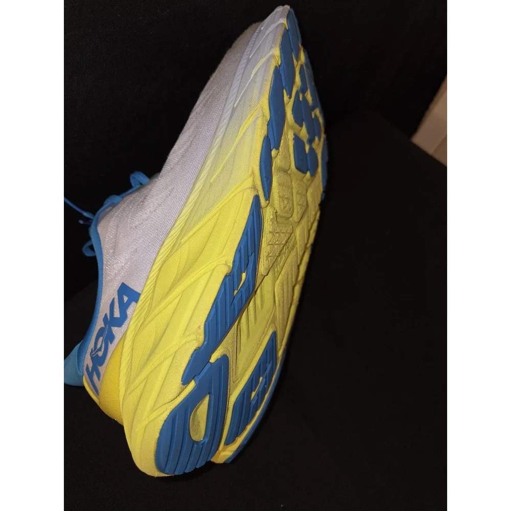 Hoka One Arahi 6 Blue Green White Running Shoes 1123194‎ BGBCR Mens 12D